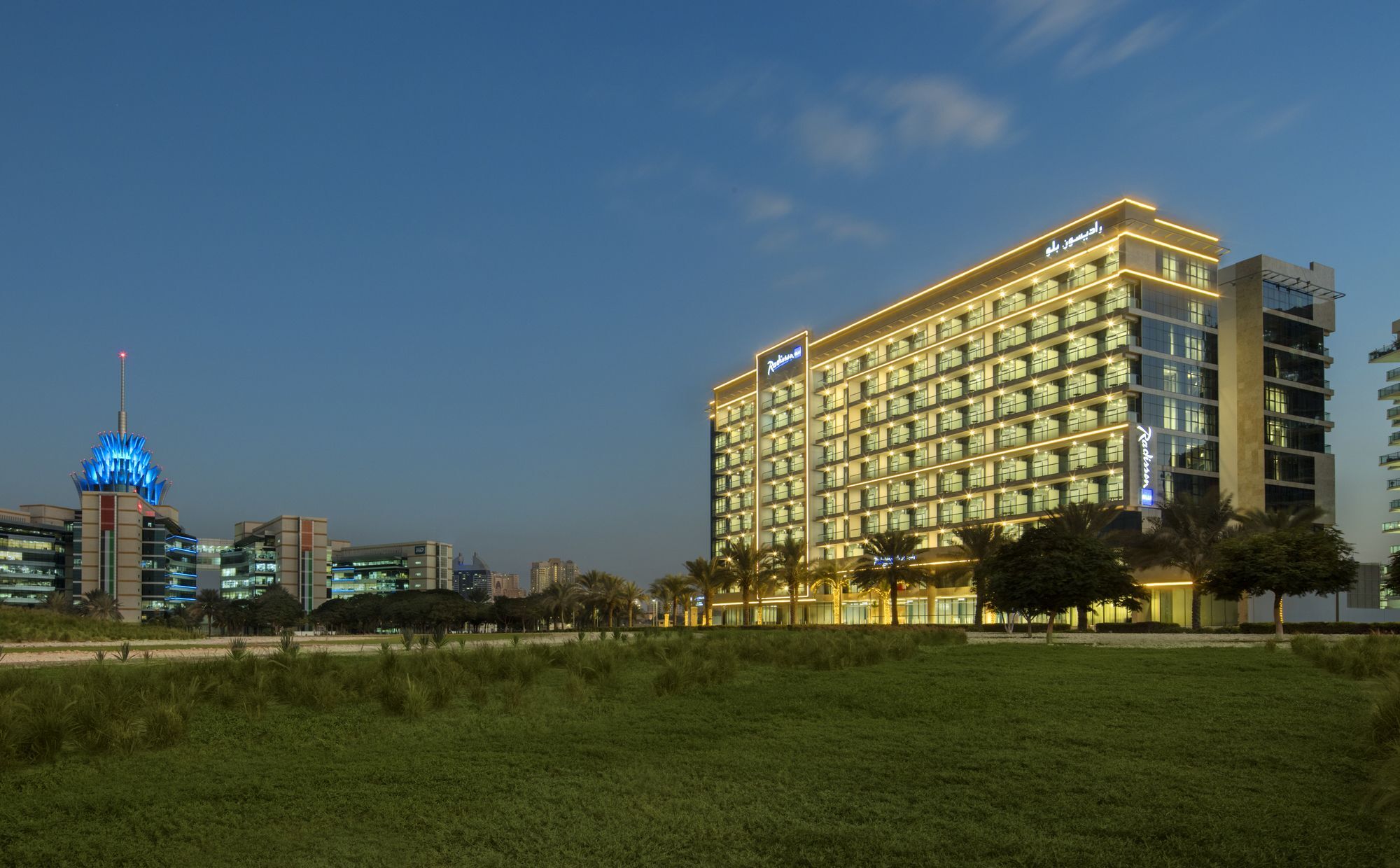 Radisson Blu Hotel Apartment Dubai Silicon Oasis Kültér fotó