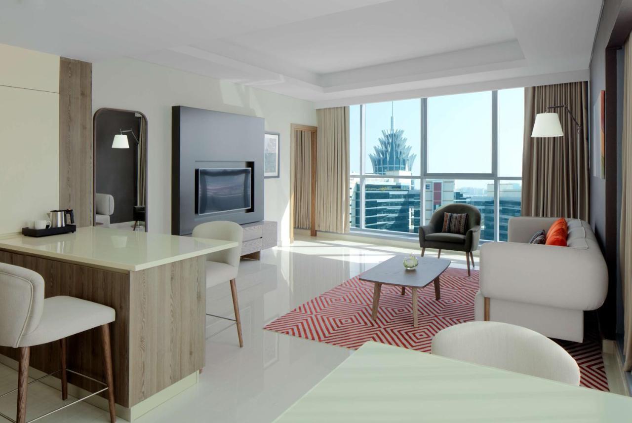 Radisson Blu Hotel Apartment Dubai Silicon Oasis Kültér fotó